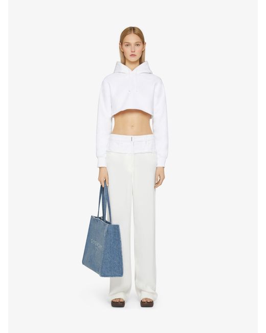 Givenchy White Oversized Jeans