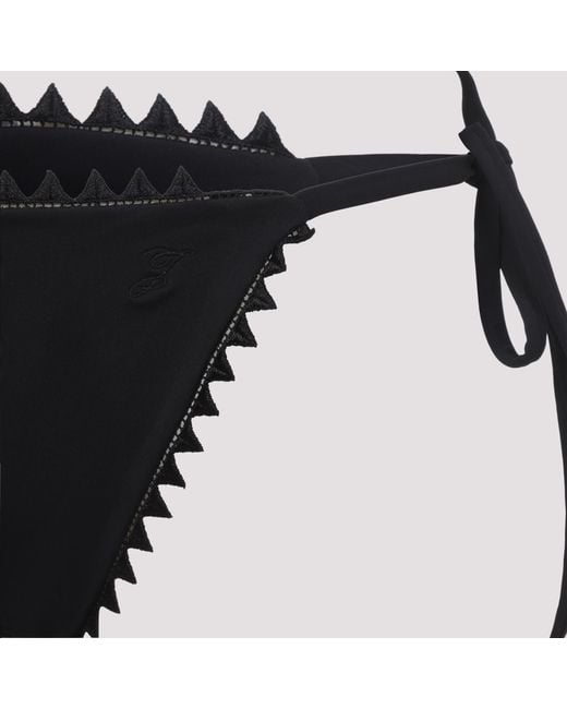 Jacquemus Black The Picot Bikini Bottom