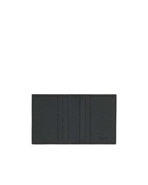 Ferragamo Gray Ferragamo Eyewear Monogram Card Holder Wallet for men
