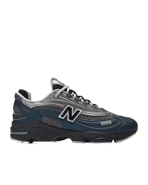 New Balance Blue 1000 Lace-Up Sneakers for men