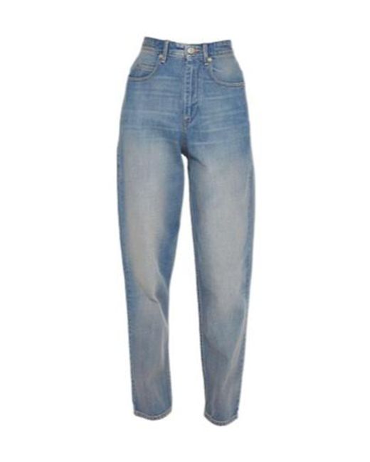 Isabel Marant Blue Tapered Jeans