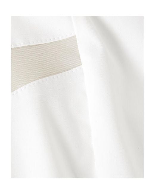 Bogner White Mirana Shell Mini Golf Skirt