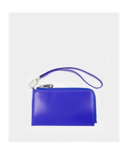 Adererror Blue Trs Tag Zip Wrist Pouch