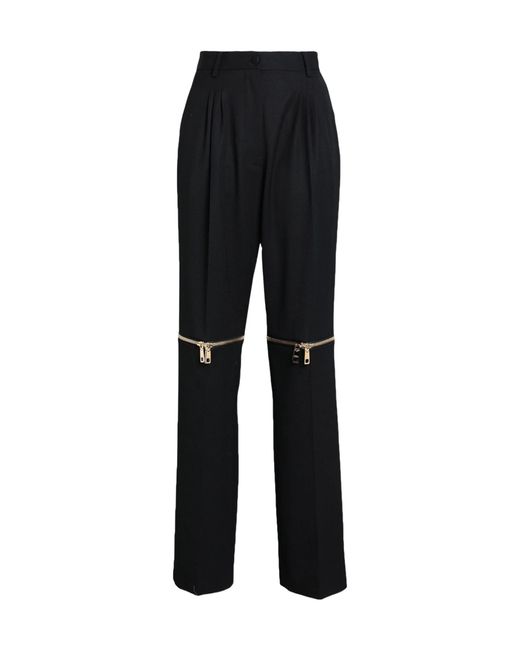Dolce & Gabbana Black Formal Trousers