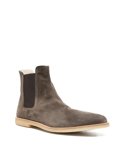 Common Projects Brown Suede Chelsea Boots for men