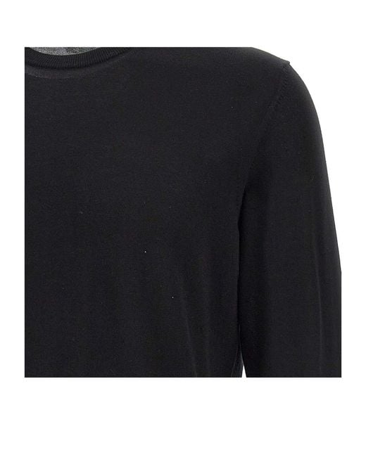 Kangra Cashmere Blue Kangra Crew Neck Sweater for men