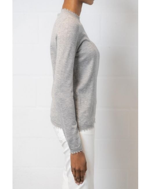Avant Toi Gray Long-Sleeved Sweater