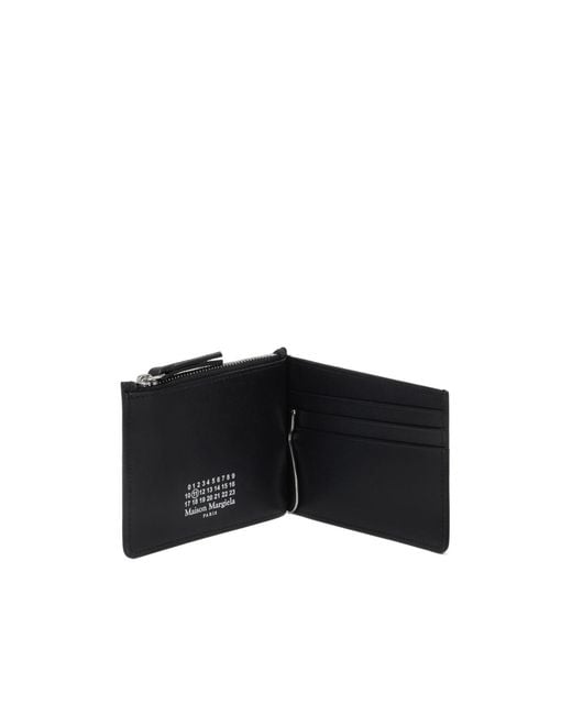 Maison Margiela Black Slim Pincer Wallet