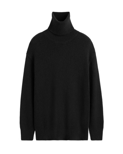 Totême  Black Turtleneck Sweater