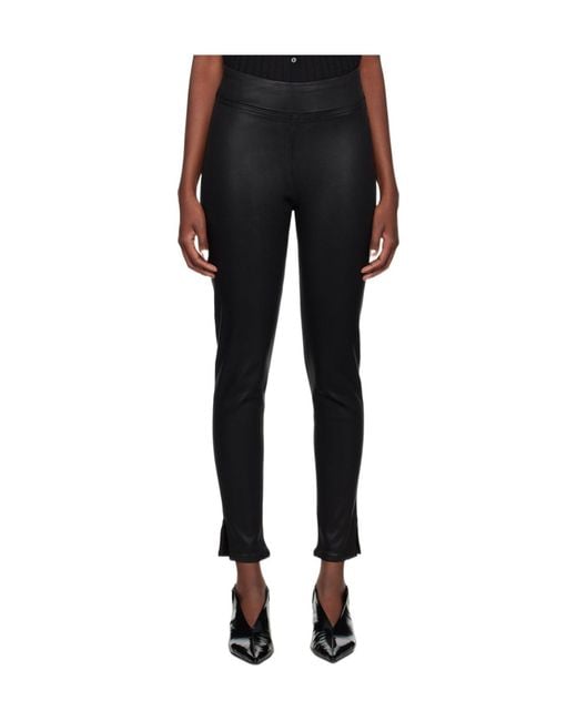 FRAME Black The Jetset Casual Pants
