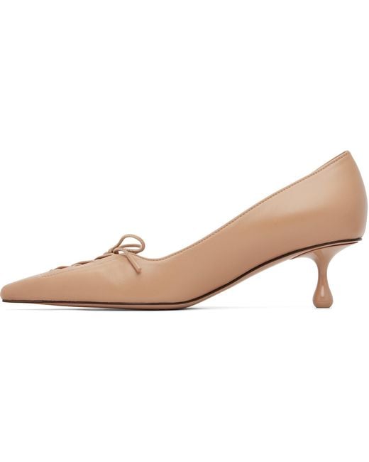 Jimmy Choo Natural Scarlett 50 High Heels