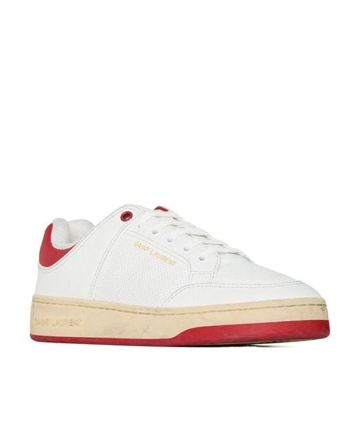 Saint Laurent White Sneakers