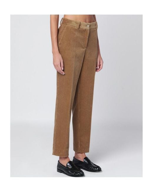 P.A.R.O.S.H. Natural Belt Loop Casual Pants