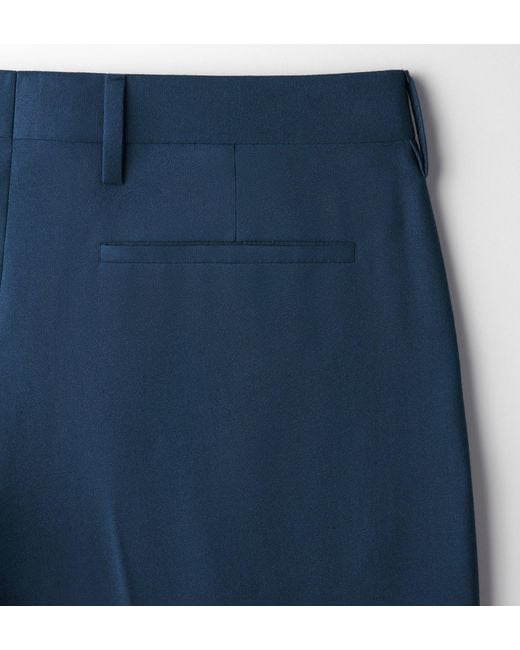 Dior Blue Tailored Pants for men