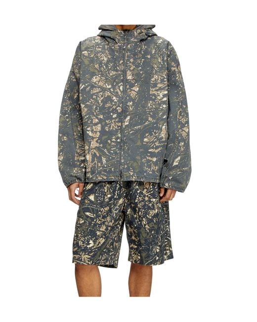 DIESEL Gray J-Lint Jacket for men