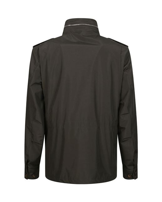Moorer Black Denver Field Jacket for men