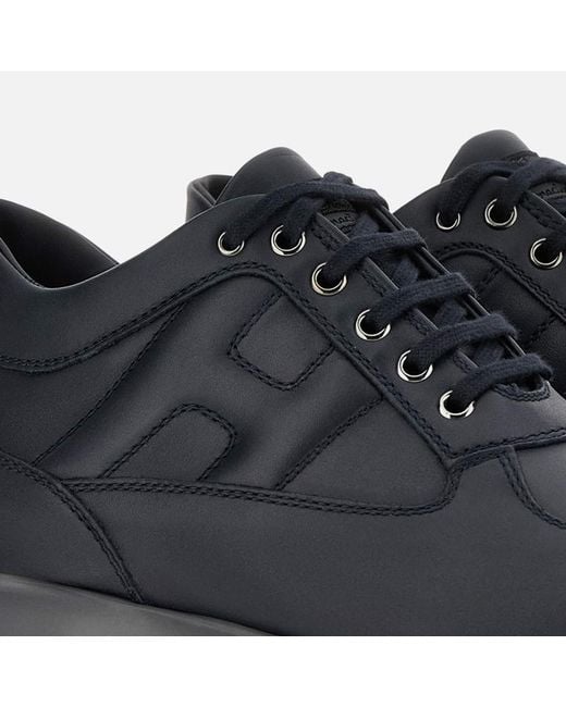 Hogan Black Sneakers Interactive for men