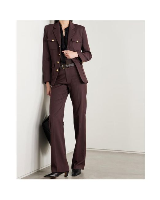 Nili Lotan Brown Single-Breasted Casual Jacket