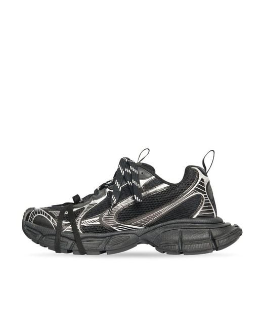 Balenciaga Black 3Xl Low-Top Sneakers