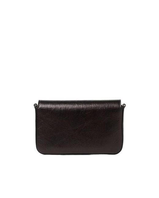 Fendi Black Tube Wallet On Chain