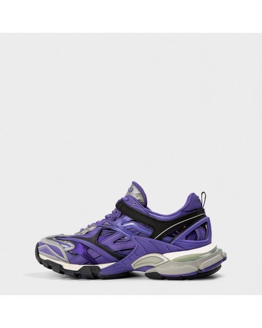 Balenciaga Blue Gradient Trainers for men