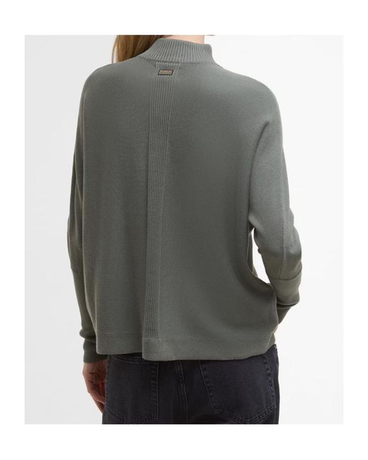 Barbour Gray Lola Knit Jumper