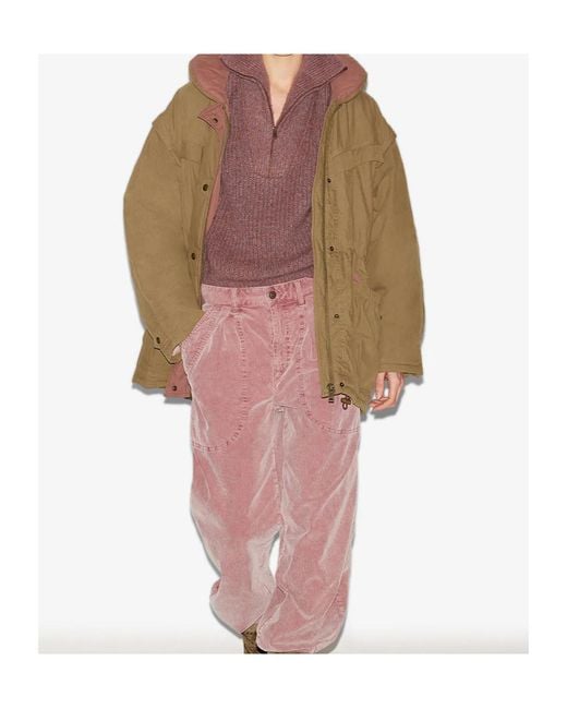 Isabel Marant Brown Damone Coat
