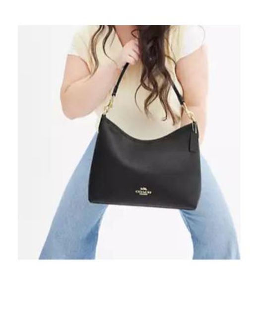 COACH Black Ole Handbag