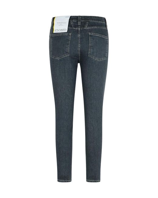 Closed Blue Skinny Pusher Jeans