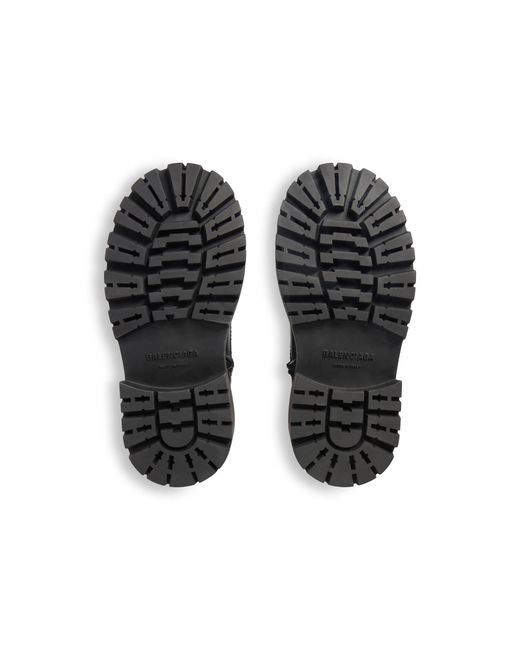 Balenciaga Black Stomper Ankle Boots for men