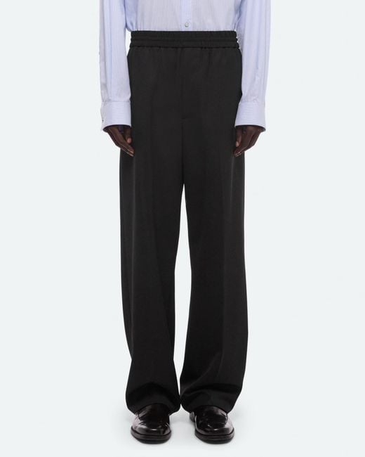 Helmut Lang Black Wardrobe Pull-On Trousers for men