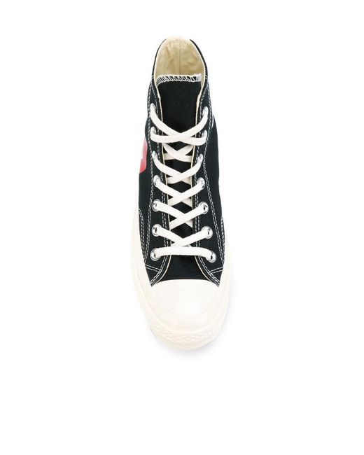 COMME DES GARÇONS PLAY Multicolor Comme Des Garcons Play X Converse Printed High-Top Casual Trainers for men