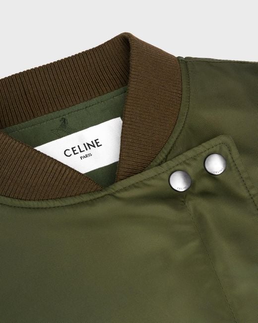Céline Green Bomber for men