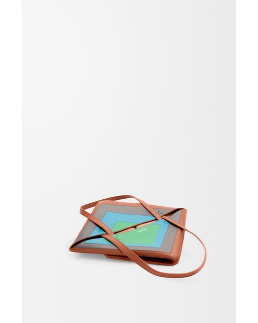 Loewe Blue Medium Puzzle Fold Tote Bag