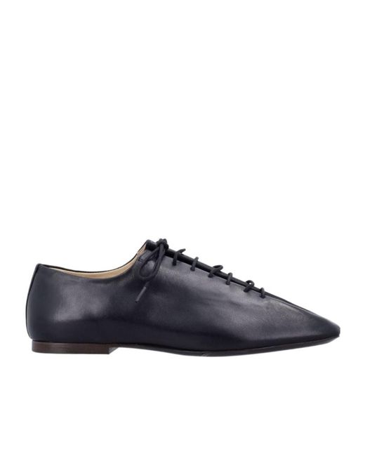 Lemaire Blue Souris Flat Nappa Derbies
