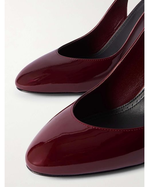 Alaïa Purple Round-Headed High-Heeled Sandals