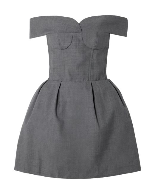 shushu tong off the shoulder dress SHUSHU/TONG Off-Shoulder Dress