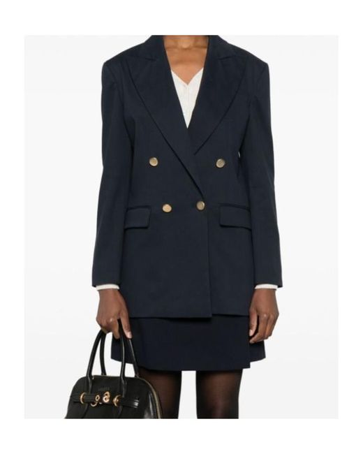 P.A.R.O.S.H. Blue Crew Blazer