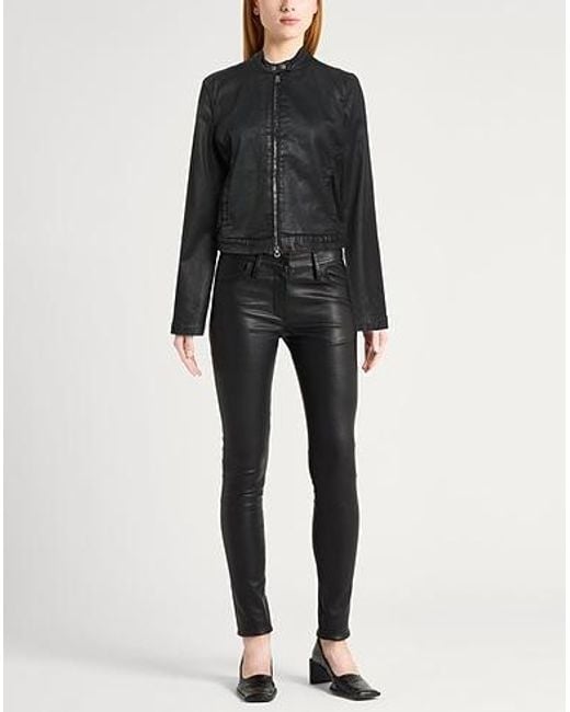 DIESEL Black Simple Denim Jacket