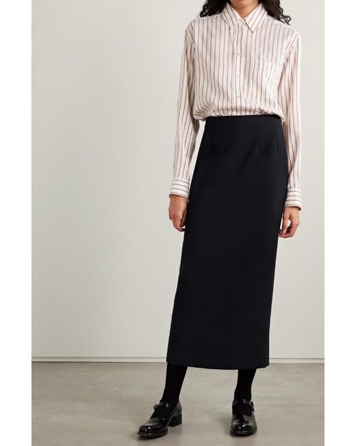 The Row Black Talor Skirt