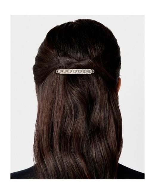 Roger Vivier White Pearl Hairpin
