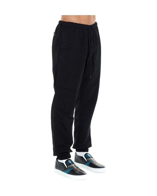 Marcelo Burlon Black County Of Milan Classic Track Trousers for men