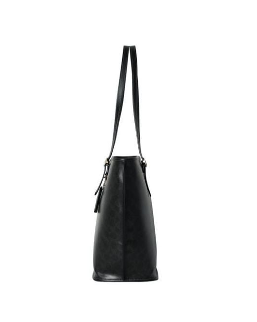 COACH Black Double-Handled Shoulder Bag