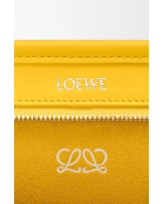 Loewe Yellow Mini Amazona 180 Bag