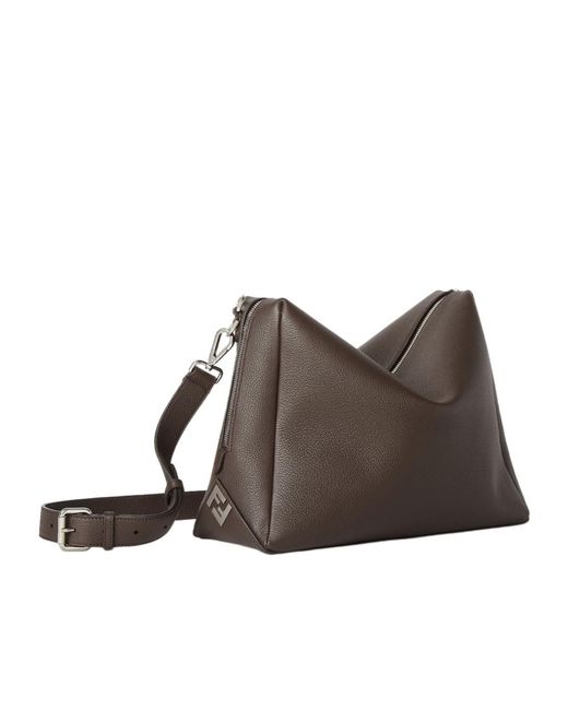 Fendi Brown Lui Large Shoulder Bag for men