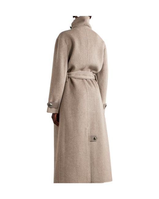 Proenza Schouler Natural Belted Wool Coat