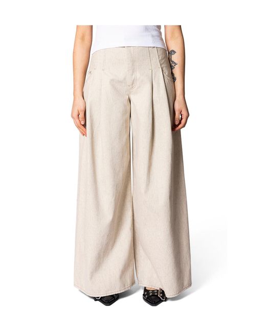 Jacquemus Natural Le De Nimes Souro Wide-Leg Jeans