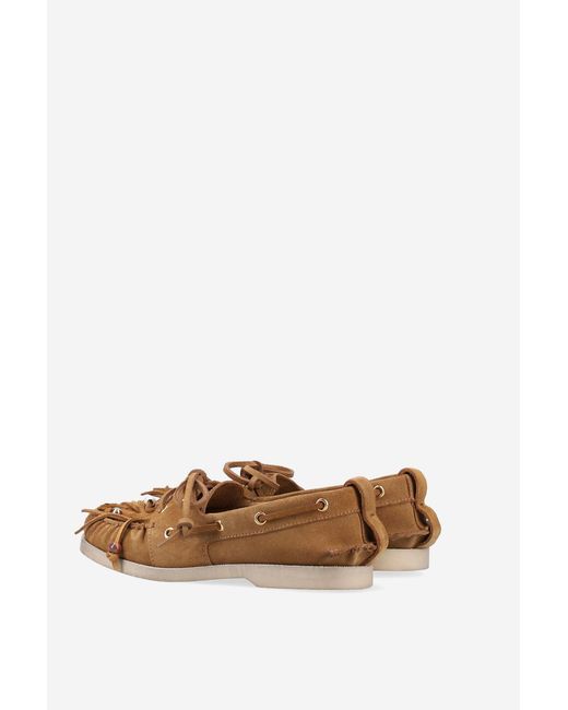 Golden Goose Deluxe Brand Brown Cruise Fringed Loafers