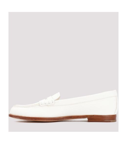 Church's White Slip-On Loafers