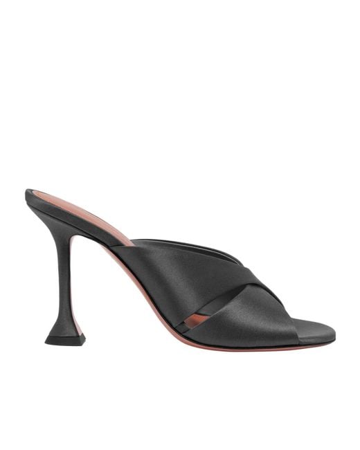 AMINA MUADDI Brown Salma 95 High-Heeled Sandals